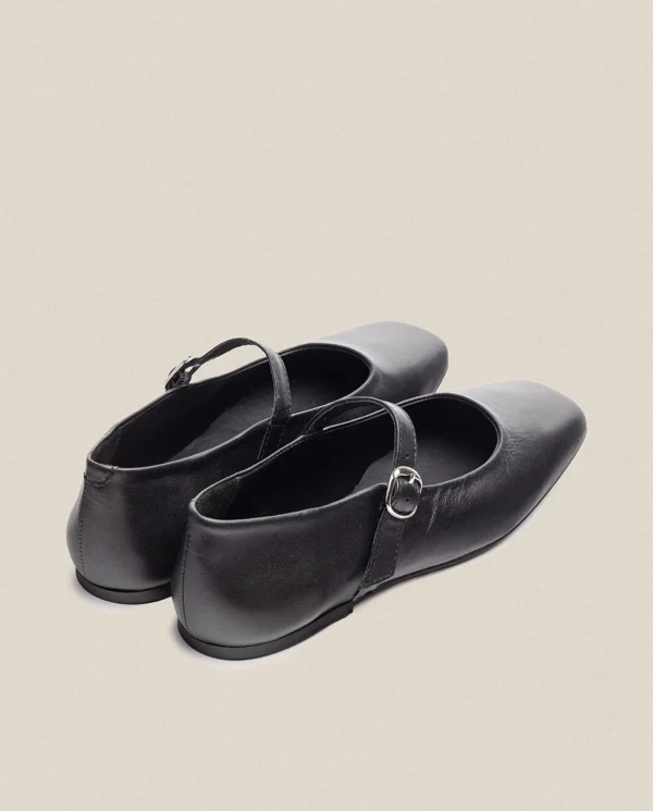 Yokono Ballerines | Chaussures | Chaussure Plate LENNA-001 Noir