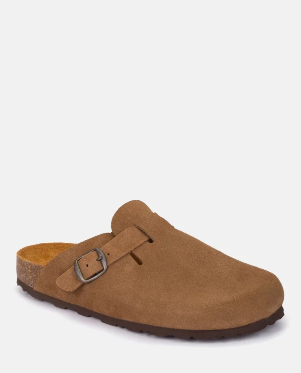 Yokono Sabots | Sandales Plates | Flat Shoe ZUECO-599 Brown