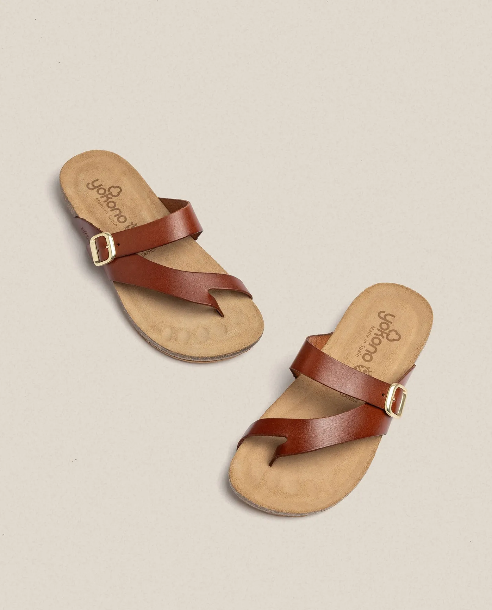 sandale_plate_ibiza__marr_2.webp Yokono Sandales Plates | Sandale Plate Ibiza 013 Marron