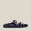 Homme Yokono Sandales | Sandalia Plana Man 001 Negro