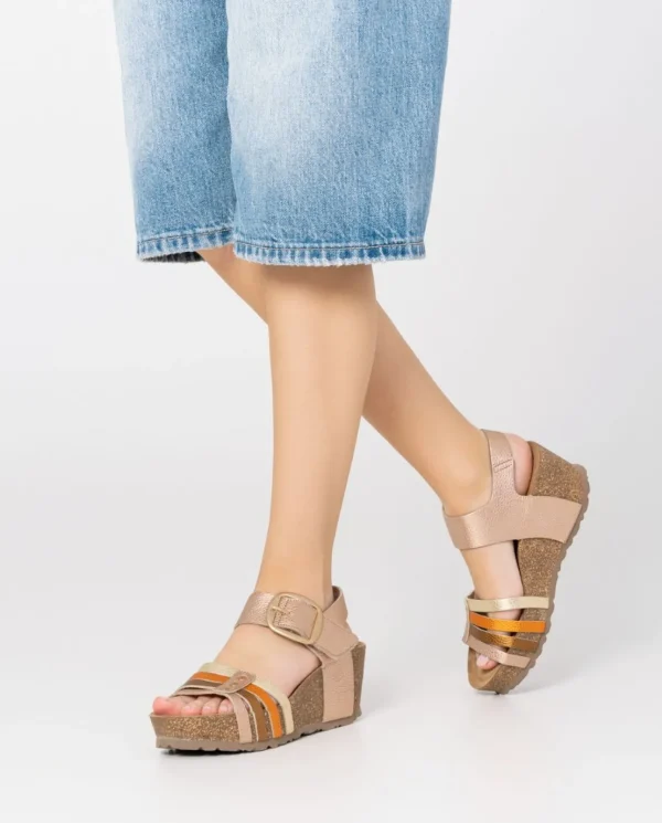 Yokono Sandales À Semelles Compensées | Wedge Sandal BARI 304 Pink